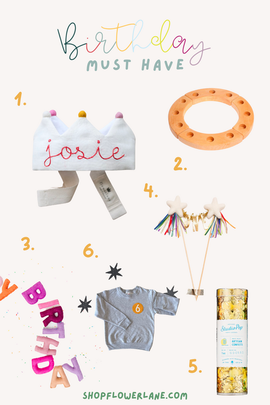 birthday must have for baby and toddler