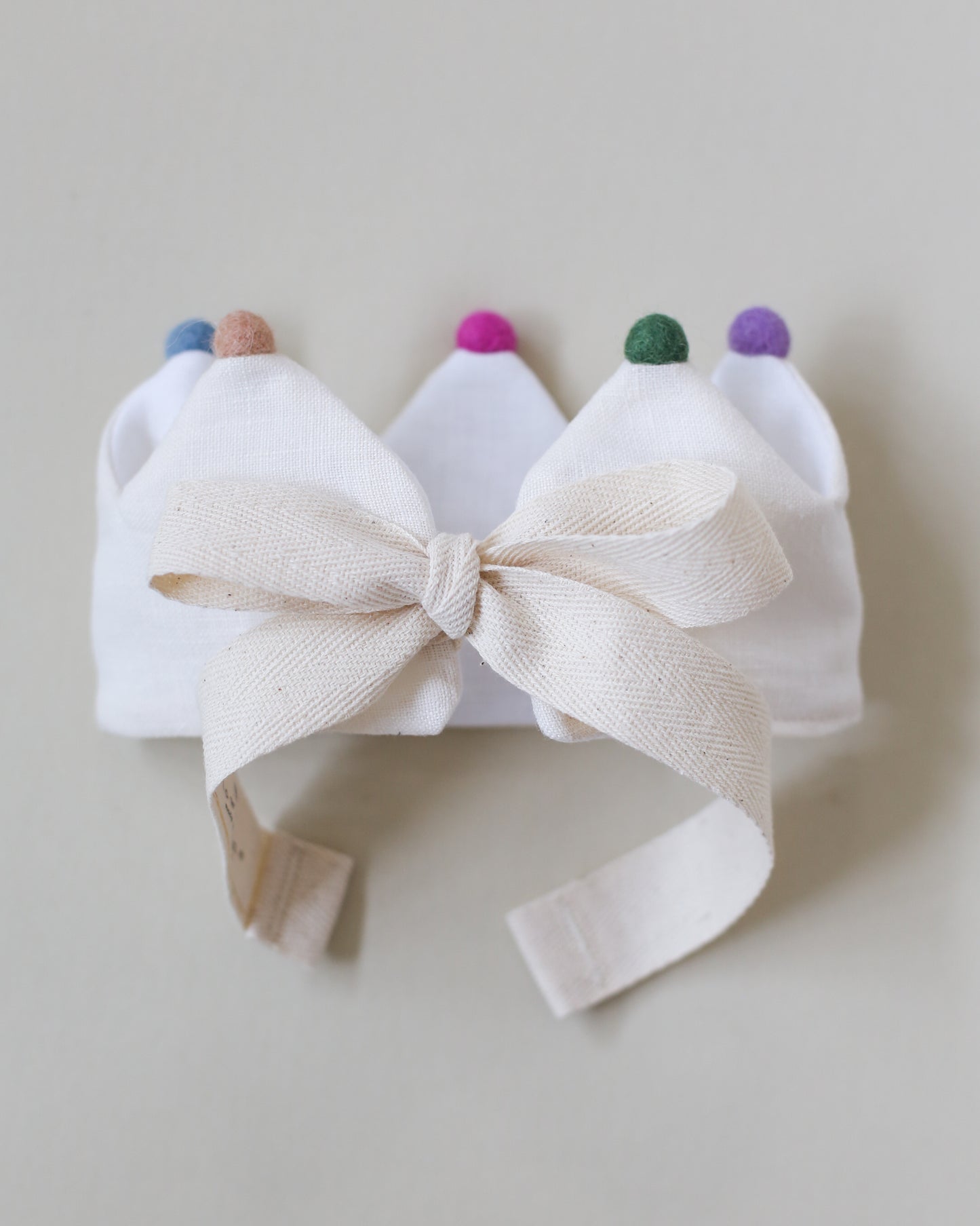 Floral Monogrammed Crown
