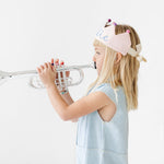 circus birthday inspiration with pink birthday crown