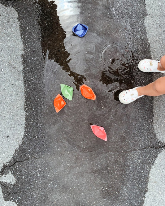 Paper Boats and Puddles