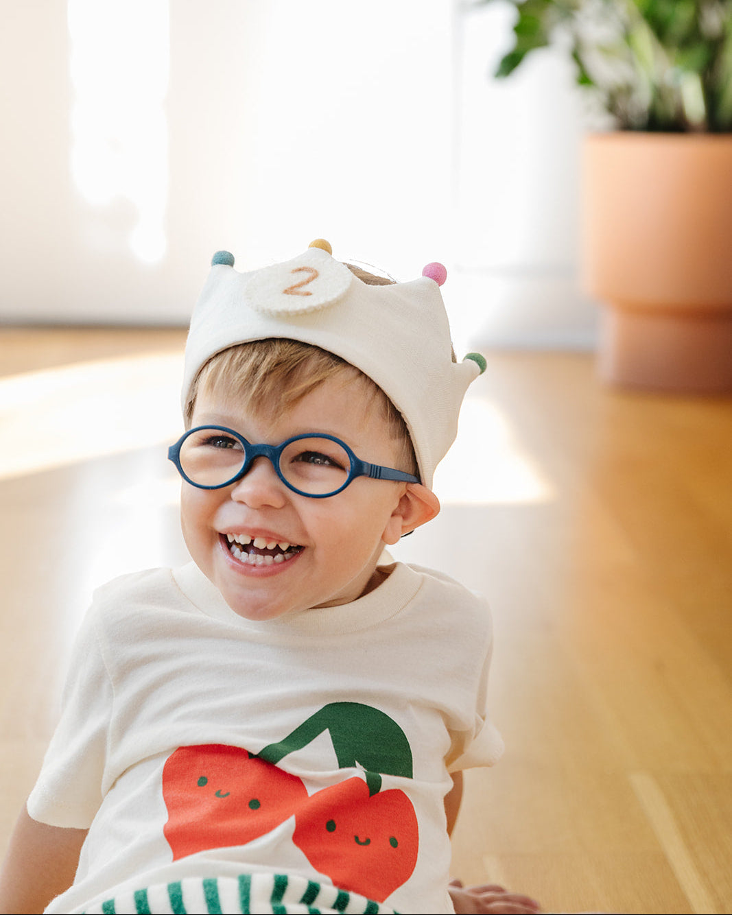Birthday Crown with Number Patches