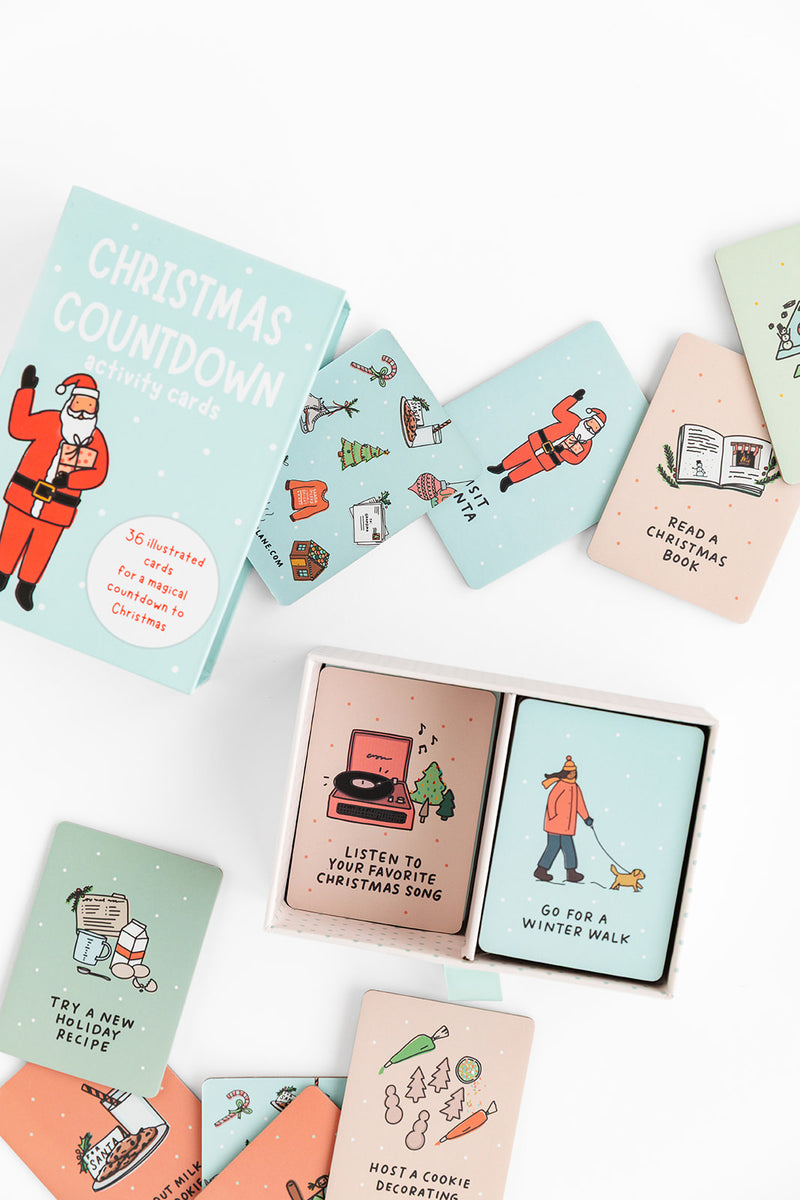 Christmas Countdown Activity Cards