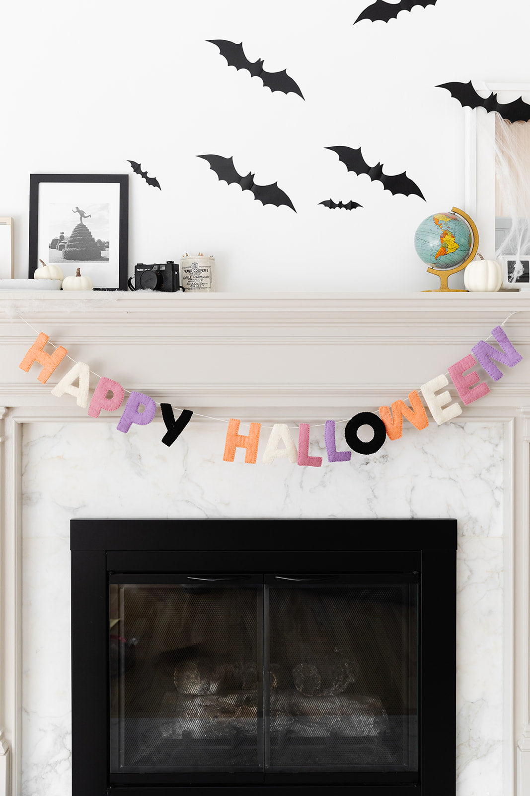 Colorful Happy Halloween Felt Garland