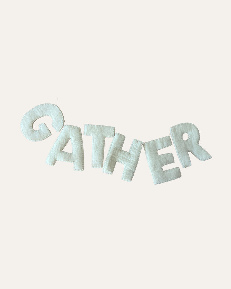 Gather Felt Garland