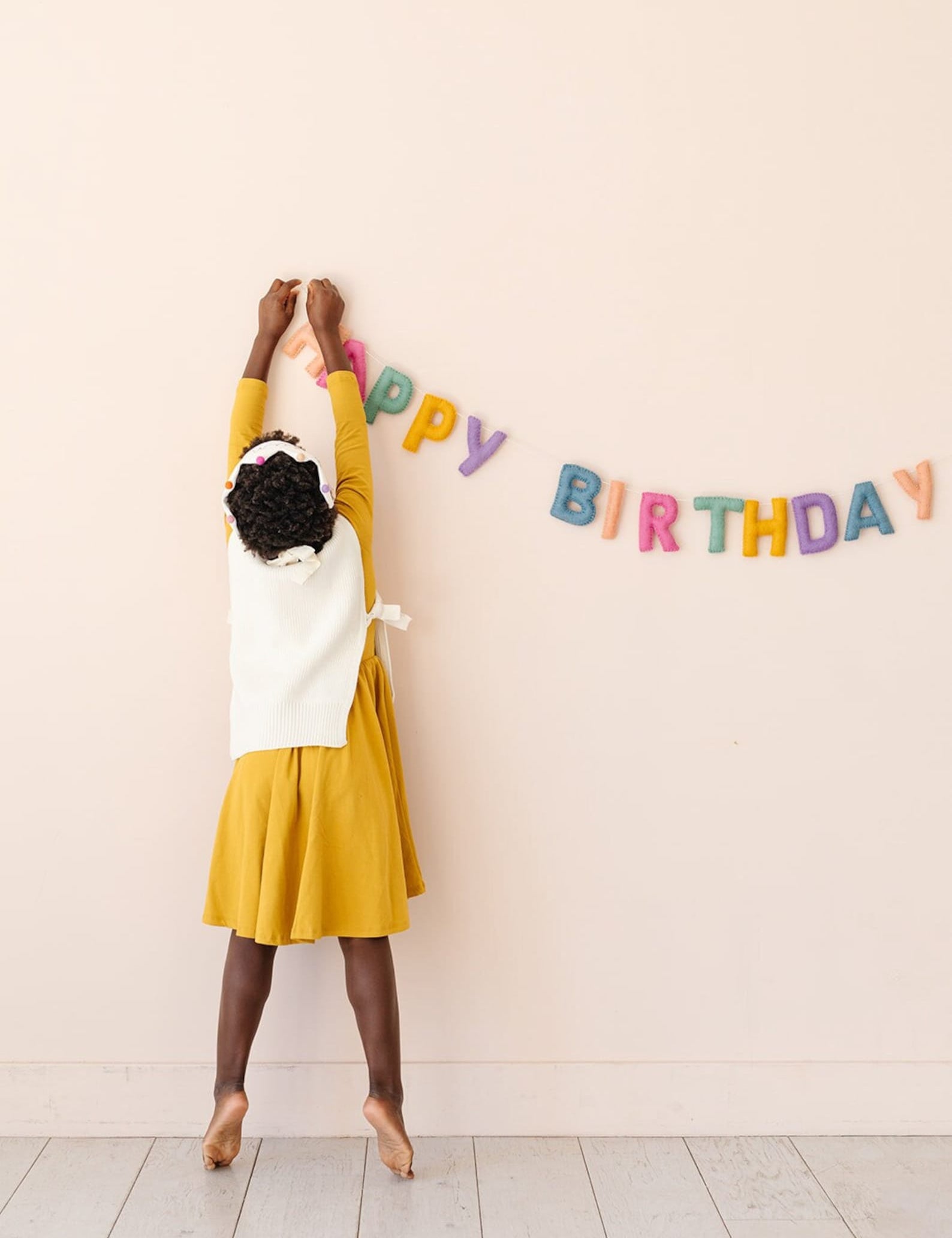 Felt Happy Birthday Garland – Jenn & Co.