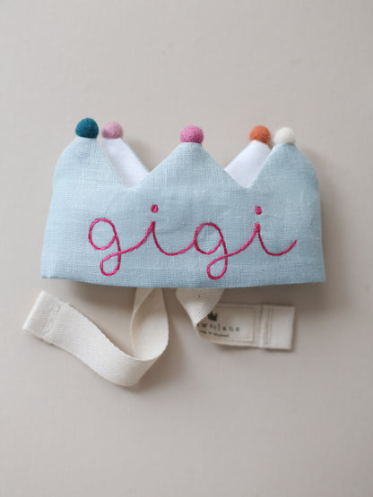 Mint Handmade Birthday Crown